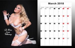 misswhitneymorgan.com - Miss Whitney Morgan March 2018 Desktop Calendar thumbnail